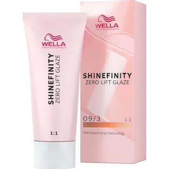 Barva na vlasy Wella Professionals - Shinefinity Zero Lift Glaze with balanced pH technology Tónování vlasů 60 ml Bílá unisex