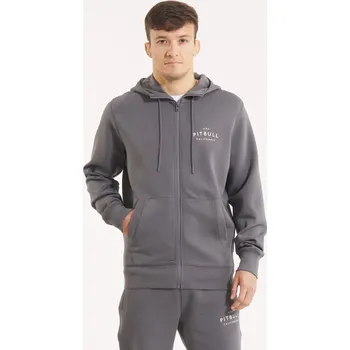 Pánská mikina PitBull West Coast - pánská KPZ mikina SAMPSON grafitová 3XL