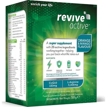 REVIVE ACTIVE 30 sáčků pomeranč mango (Energie, imunita, únava, srdce) 30 sáčků