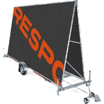 Příslušenství pro přívěs BILLBOARD, nosič reklamy, reklamní přívěs RESPO T160 (600x238 cm), 750 kg