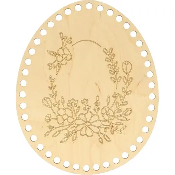 Velikonoční dekorace Natana dno na velikonoční košík květiny