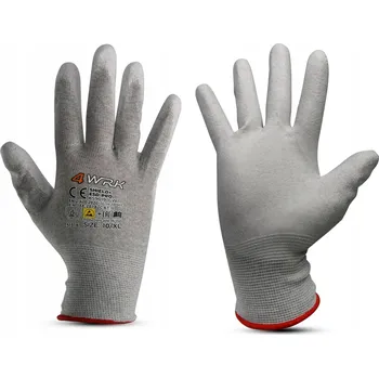 Pracovní rukavice Antistatické rukavice 4WRK SHIELD ESD PRO vel. 7 - S 1 pár