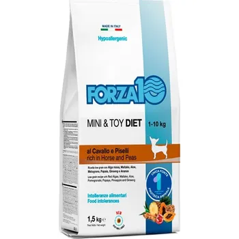 Krmivo pro psa Forza10 Mini & Toy Diet s Koňským masem a hrachem pro psy 1,5 kg