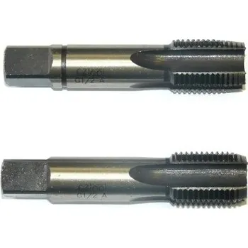 Závitořezný nástroj Bučovice Tools 112120 - Závitník sadový trubkový G 1/2" -14 z/" SADA, Nástrojová ocel (NO), ČSN 22 3012