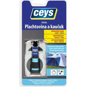 Průmyslové lepidlo CEYS 42505004 Special Lepidlo na plachtovinu a kaučuk 7ml + 4 záplaty