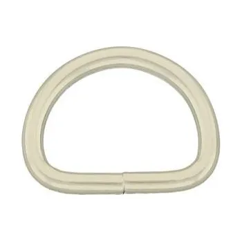 Organizér galanterie Pro Háčkování Sedlářský polokroužek 20x15 mm nikl Počet: 1 ks