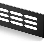 Větrací mřížka 60x250mm Černá matná