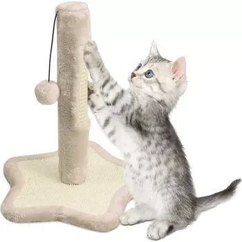 Škrabadlo Little star, krémová, 45 cm