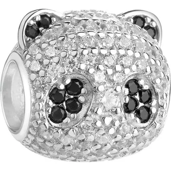 Přívěsek Stříbrný přívěsek Beads se zirkony - panda - AP540-6069
