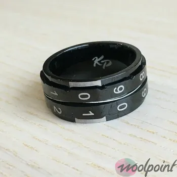 KnitPro Počítadlo řad - prstýnek černý Velikost: 9