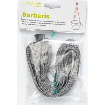 Pěstitelství Plastia Závěsný popruh k samozavlažovacímu květináči Berberis Ø 26, 30 cm