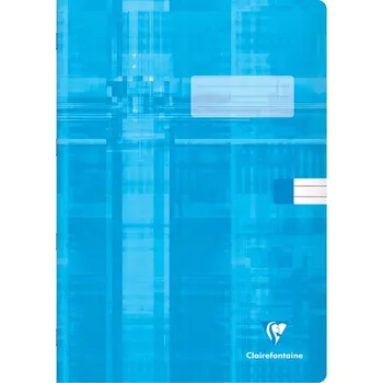 Sešit Školní sešit Clairefontaine, A4, 444 - 40 listů, linkovaný, Barva světle modrá