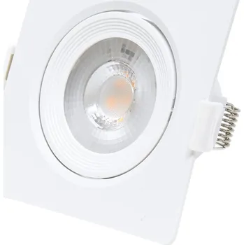 vypínač Ecolite BART SMD čtverec výklop.5W,IP20,520lm,4100K LED-DLS-5W/4100