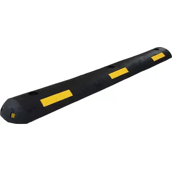 parkovací zábrana Černý plastový parkovací doraz FLOMA PS45 - délka 100 cm, šířka 13 cm, výška 4,5 cm