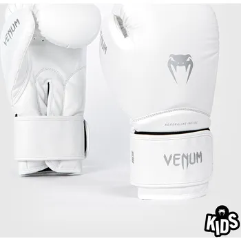 Boxerské rukavice DĚTSKÉ boxerské rukavice Venum Contender 1.5 - White/Silver Velikost: 8oz