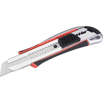 Pracovní nůž Extol Premium 8855025 Nůž ulamovací kovový s výstuhou, 25mm Auto-lock