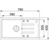 Granitový dřez Franke Malta BSG 611-78/39