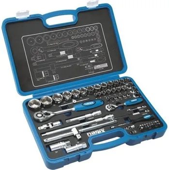 Dílna NAREX 443000905 Sada hlavic 1/4"&amp;1/2" 61dílná