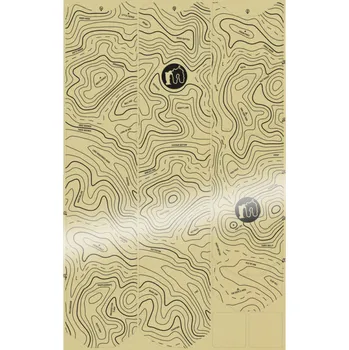 Blatník na kolo sada ochranných samolepek MUCKY NUTZ Frame Skinz Contours lesklé