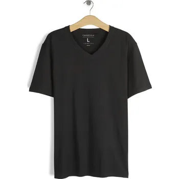 Pánské oblečení GATE Základní bavlněné triko slim fit S 125-0027/89