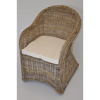 Křeslo Křeslo Roma ratan Kubu grey