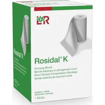 Zdravotnický materiál Obinadlo Elastické Rosidal K, 8cmx5m, 1ks
