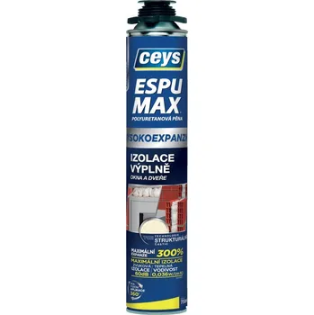 Montážní pěna CEYS 42504803 Pěna pro izolaci a výplně pistolová 750ml ESPUMAX PU