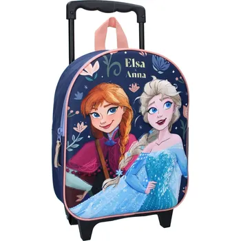 Vadobag 3D batoh na kolečkách 32 x 26 x 11 cm, Ledové království - Sisters Forever