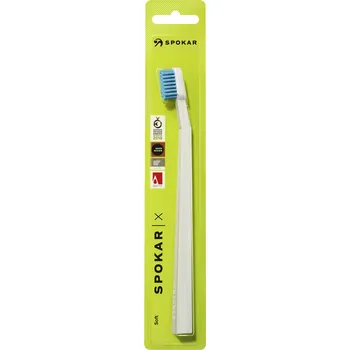 Zubní kartáček SPOKAR a.s. SPOKAR X SOFT zubní kartáček Vyberte barvu: Bílo-azurová