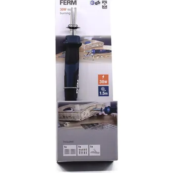 Páječka FERM pájka na dřevo 30W