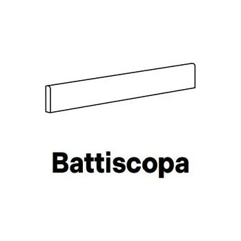 Dlažba Deepstone Battiscopa Iron - dlaždice sokl 7x60 šedá DPSB10K