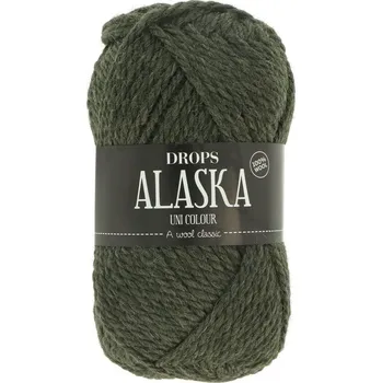 Příze Drops Alaska UNI 51 tmavě zelená