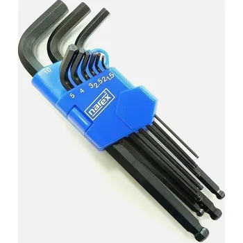 Klíč NAREX 443000871 Sada klíčů 9dílná imbus 710.609K černý