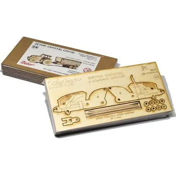 ostatní stavebnice Model malý Zetor Crystal s vlekem stavebnice