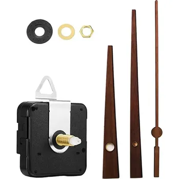 Hodiny Stylové hodinové ručičky ze dřeva s tichým strojkem - A