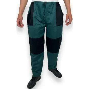 montérky Fashion Fashion Pánské nadměrné montérky Zelená M