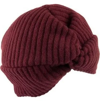 Čepice Čepice turban TONAK vínová - M