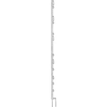Plotový sloupek TITAN PRO 3542 Tyč plast 140 cm dvojitá špička bílá
