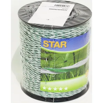 elektrický kabel Vodič-lanko STAR Classe,400m,3x0,25Cu+3x0,20nerez,bílo-zelená