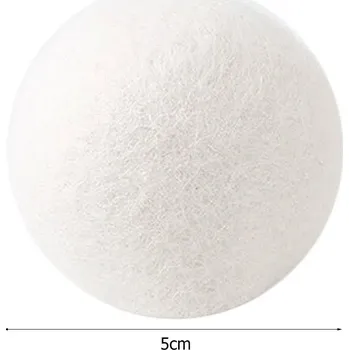 Balonek do sušičky | míček do sušičky z ovčí vlny - 1ks - 5cm