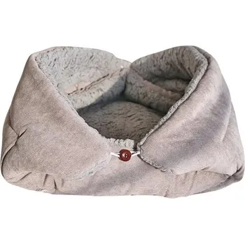 Pelíšek pro psa Měkký pelíšek pro psy a kočky | chovatelské potřeby - světle šedá,80x60 cm