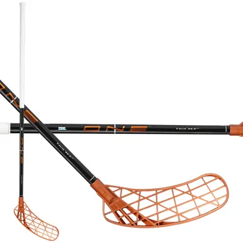 Florbalová hůl Zone AIR/ONE &quot;ONE&quot; (THIN) 27 RAW/COPPER vel. 100cm (=110cm) pravá kulatá (pravá ruka dole)