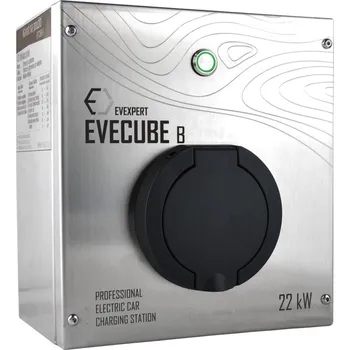 Elektromobilita EVECUBE B - 22kW AC nabíjecí stanice pro elektromobily (offline), Modul řízení výkonu MODBUS Ano (Kontroluje spotřebu energie), Typ připojení Nabíjecí zásuvka Typ 2 (standardně)