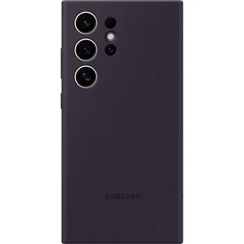 Náhradní kryt pro mobilní telefon Samsung Silicone Case Galaxy S24 Ultra,Dark Violet EF-PS928TEEGWW