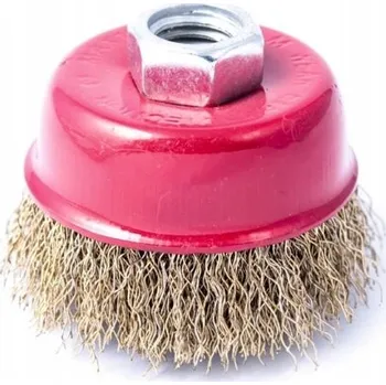 Vrták Čelní drátěný kartáč 100 do brusky M14