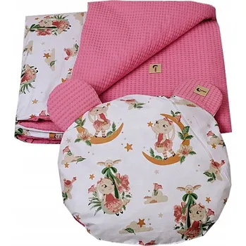 Zavinovačka DEKA ZAVINOVAČKA DEKA WAFEL POLŠTÁŘ MEDVÍDEK BAVLNA PRO MIMINKO 100X75