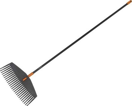 FISKARS 1003465 SOLID L Hrábě na listí s násadou 52 cm