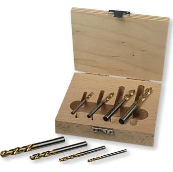 Vrták Berner 165389 Vrtáky levotočivé 3-4-6-7mm sada