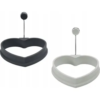 Formička Silikonová formička ve tvaru srdce na vejce Lurch