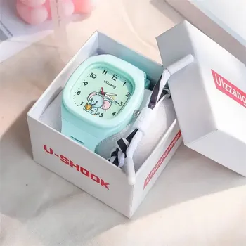 Hodinky Roztomilé dětské hodinky - Zelená 2